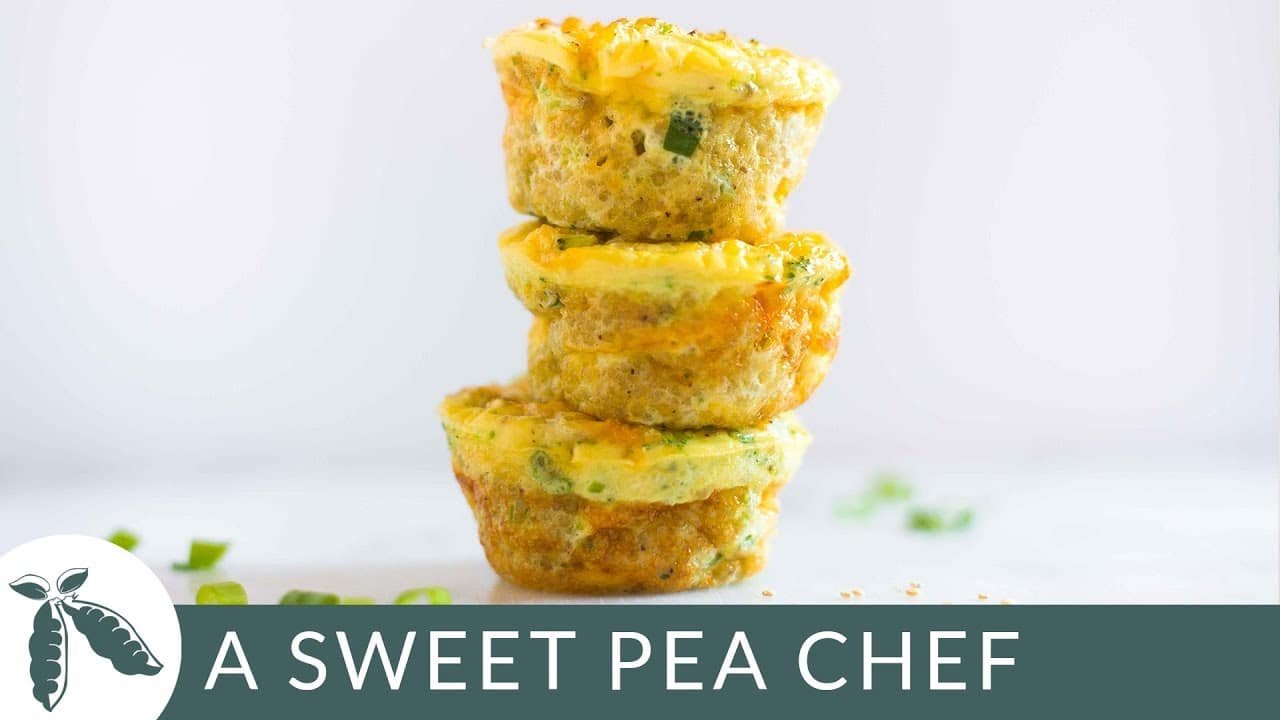 How can you prepare healthy egg breakfast muffins for a busy week?