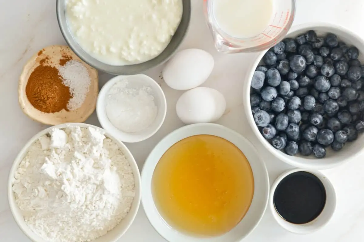 Why do blueberry muffins made with cottage cheese keep you fuller for longer?